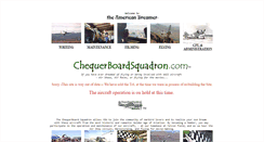 Desktop Screenshot of chequerboardsquadron.com